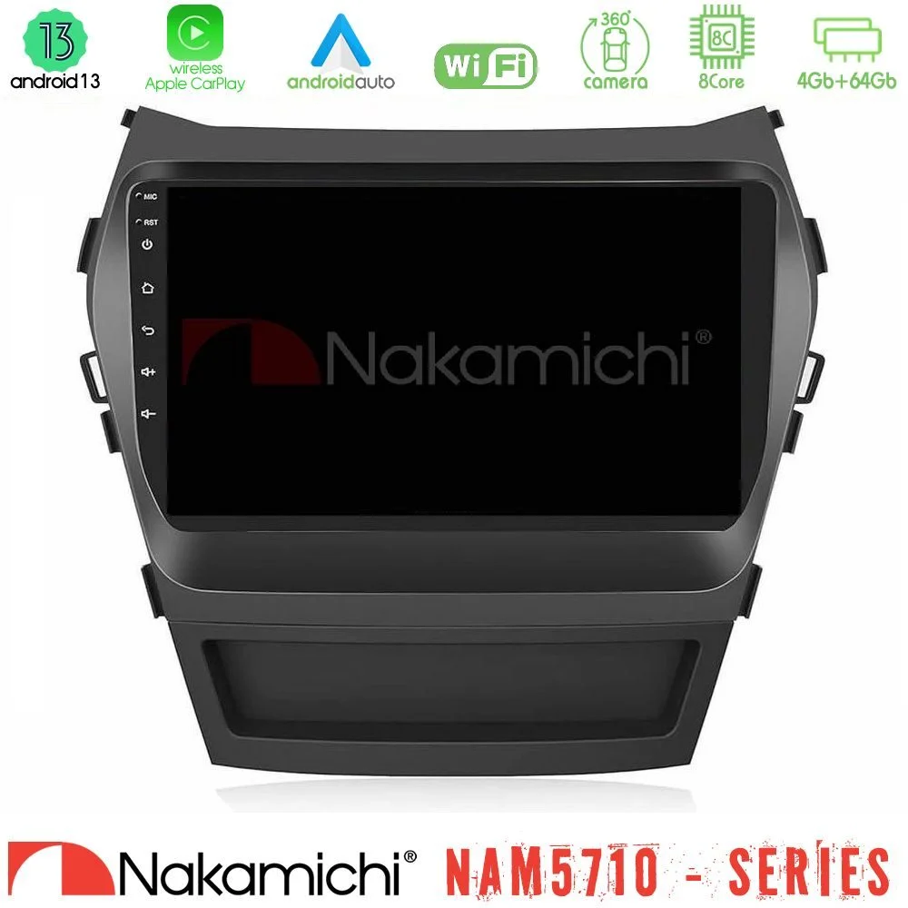 Φωτογραφία προϊόντος: Nakamichi NAM5710 Series 8Core Android13 4+64GB Hyundai iX45 2012-2017 Navigation Multimedia Tablet 9
