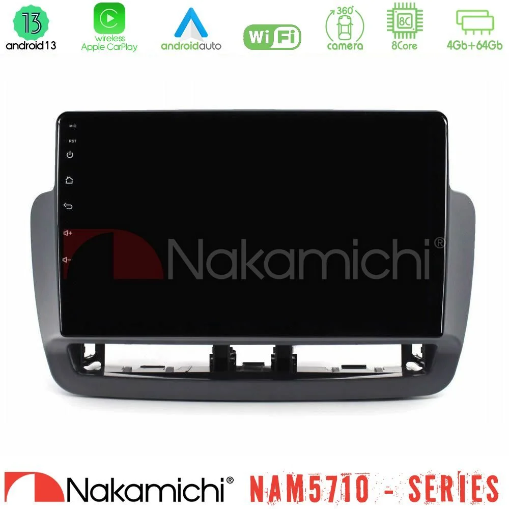 Φωτογραφία προϊόντος: Nakamichi NAM5710 Series 8Core Android13 4+64GB Seat Ibiza 2012-2015 Navigation Multimedia Tablet 9