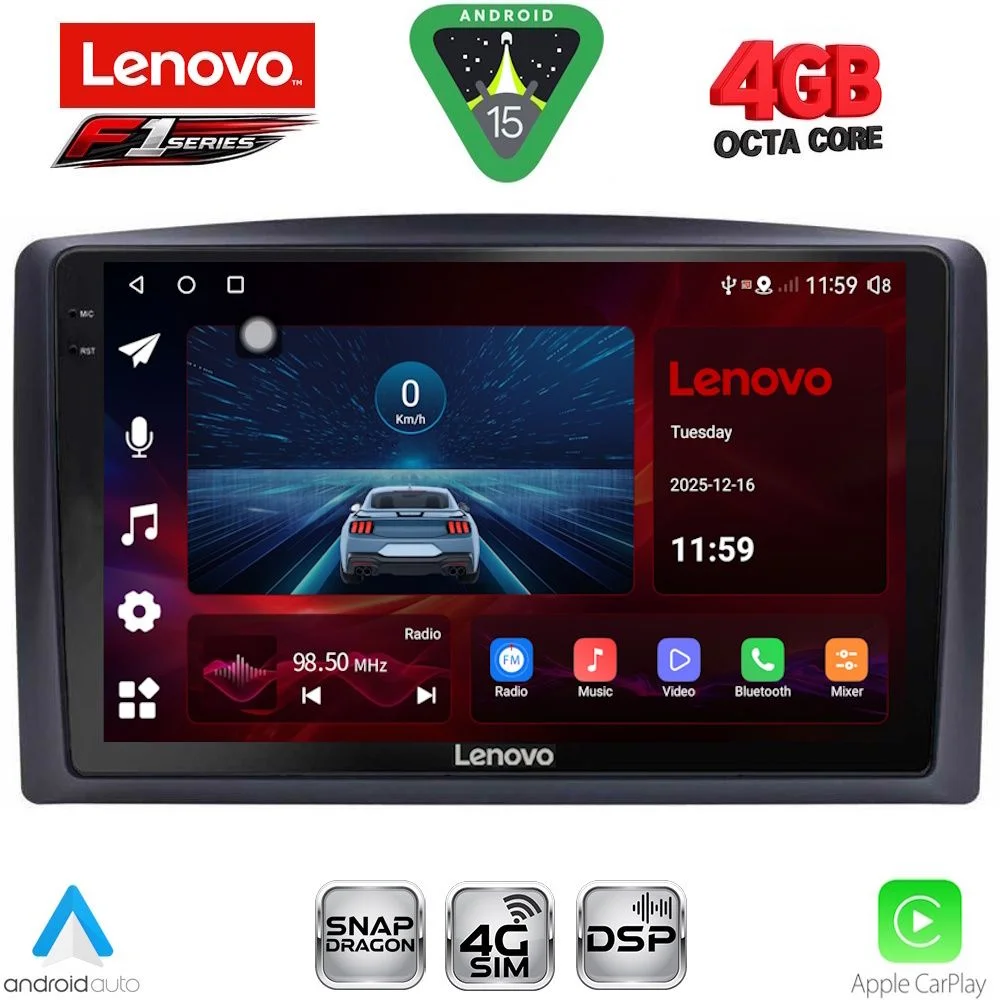 Φωτογραφία προϊόντος: LENOVO SSQ 9421_CPA (10inc) MULTIMEDIA TABLET for MERCEDES VITO – VIANO (W447) mod. 2015-2022