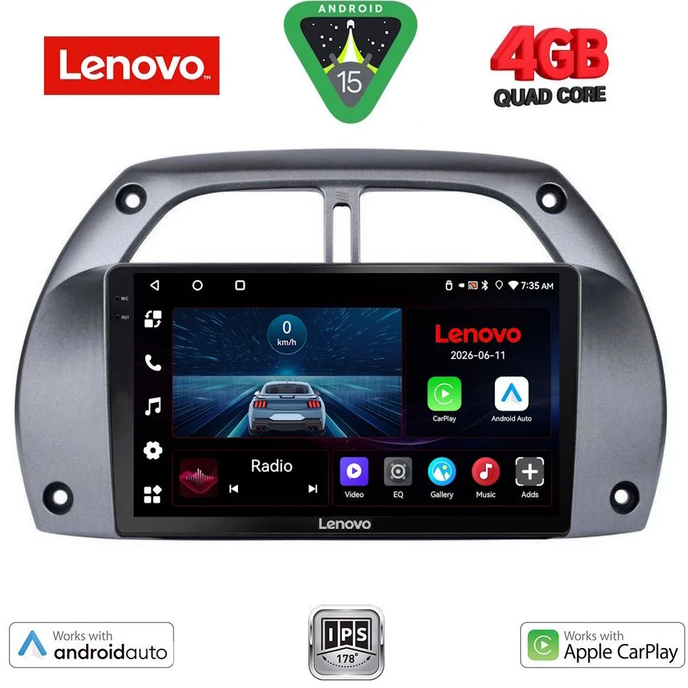 Φωτογραφία προϊόντος: LENOVO LVE 8730_CPAA A/C (9inc) MULTIMEDIA TABLET for TOYOTA RAV 4 mod. 2000-2006