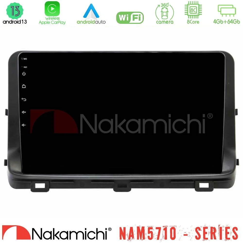 Φωτογραφία προϊόντος: Nakamichi NAM5710 Series 8Core Android13 4+64GB Kia Ceed 2018-2023 Navigation Multimedia Tablet 10
