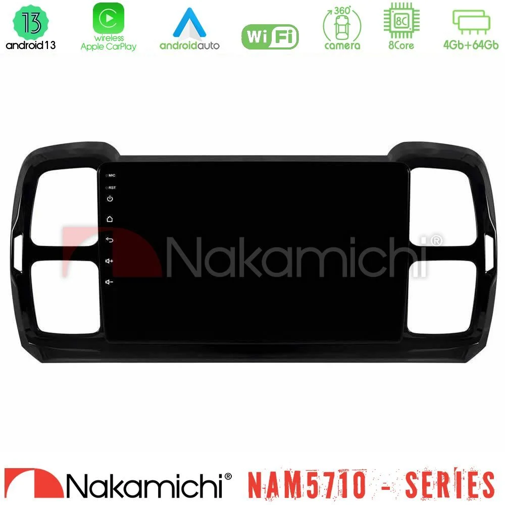 Φωτογραφία προϊόντος: Nakamichi NAM5710 Series 8Core Android13 4+64GB Citroen DS5 Aircross 2017-2021 Navigation Multimedia Tablet 9