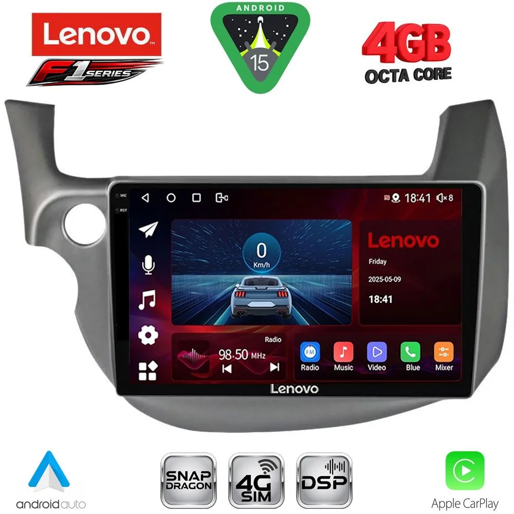 Φωτογραφία προϊόντος: LENOVO SSQ 9211_CPA (10inc) MULTIMEDIA TABLET for HONDA JAZZ mod. 2008-2012
