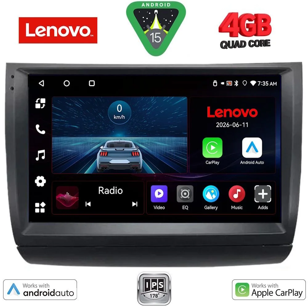 Φωτογραφία προϊόντος: LENOVO LVE 8728_CPAA (9inc) MULTIMEDIA TABLET for TOYOTA PRIUS mod. 2003-2009