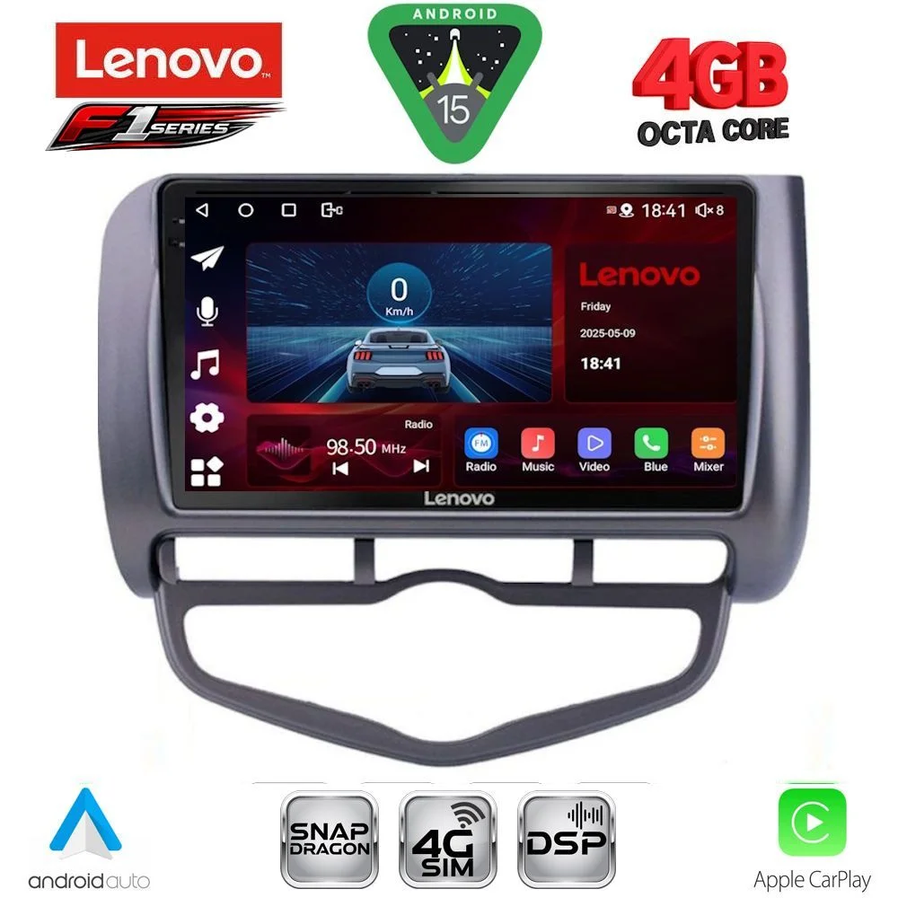 Φωτογραφία προϊόντος: LENOVO SSQ 9210_CPA CLIMA (9inc) MULTIMEDIA TABLET for HONDA JAZZ mod. 2002-2008