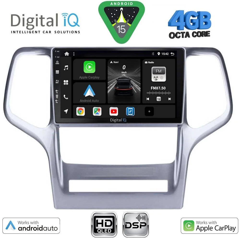Φωτογραφία προϊόντος: DIGITAL IQ BXF 16282_CPAA (9inc) MULTIMEDIA TABLET for JEEP GRAND CHEROKEE mod. 2011-2014