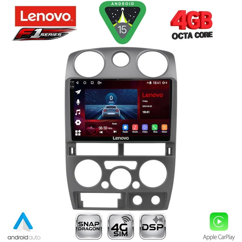 Φωτογραφία προϊόντος: LENOVO SSQ 9254GR_CPA (9inc) MULTIMEDIA TABLET for ISUZU D-MAX mod. 2008-2012 (GREY)