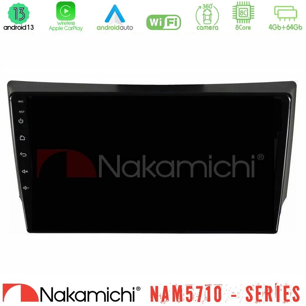 Φωτογραφία προϊόντος: Nakamichi NAM5710 Series 8Core Android13 4+64GB Ssangyong Rexton 2002-2006 Navigation Multimedia Tablet 9