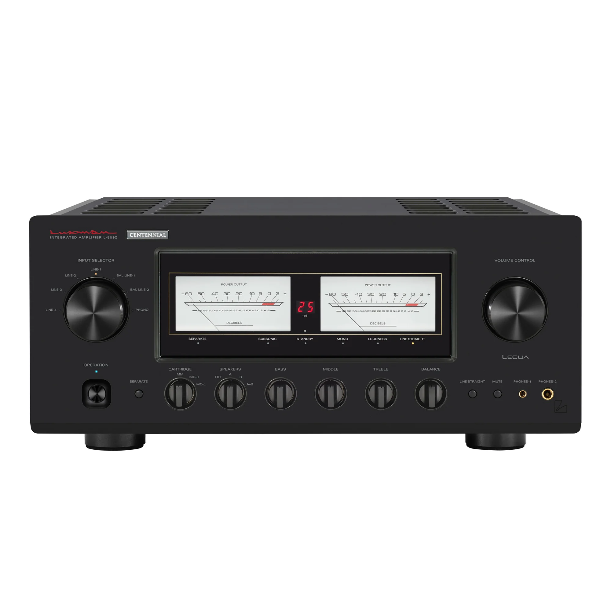 Φωτογραφία προϊόντος: LUXMAN L-509Z Centennial Black Edition | Flagship Integrated Amplifier