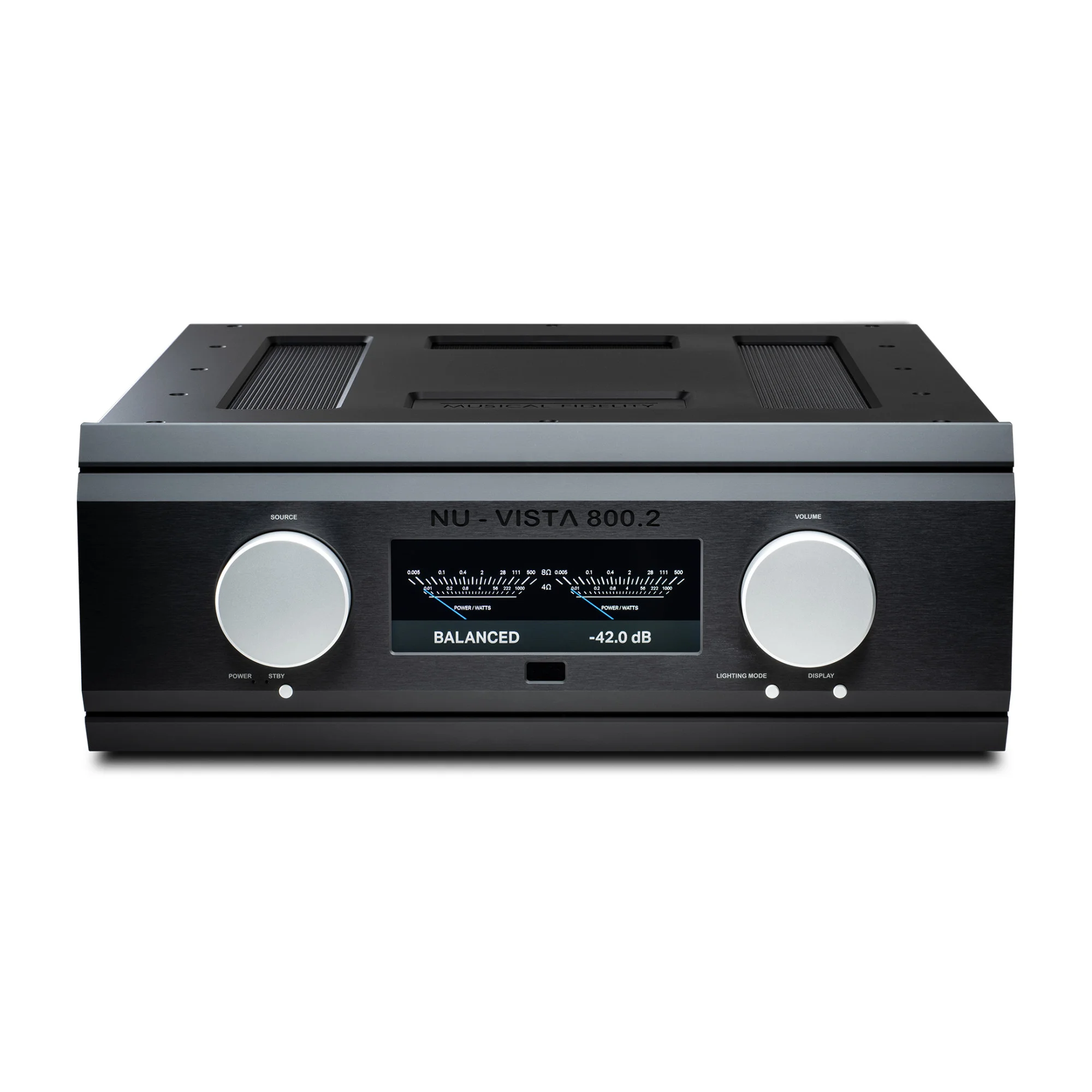 Φωτογραφία προϊόντος: Musical Fidelity Nu-Vista 800.2 | Ολοκληρωμένος Υβριδικός Ενισχυτής Black