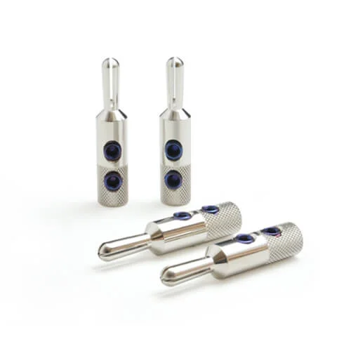 Φωτογραφία προϊόντος: Oyaide SRBN | Silver & Platine Plated Banana Plug Ø4mm (σετ 4 τεμάχια)