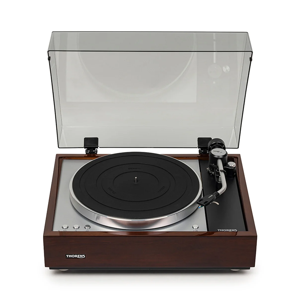 Φωτογραφία προϊόντος: Thorens TD 1601 (TP 160 Tonearm) | Πικάπ Ιμάντα High Gloss Walnut