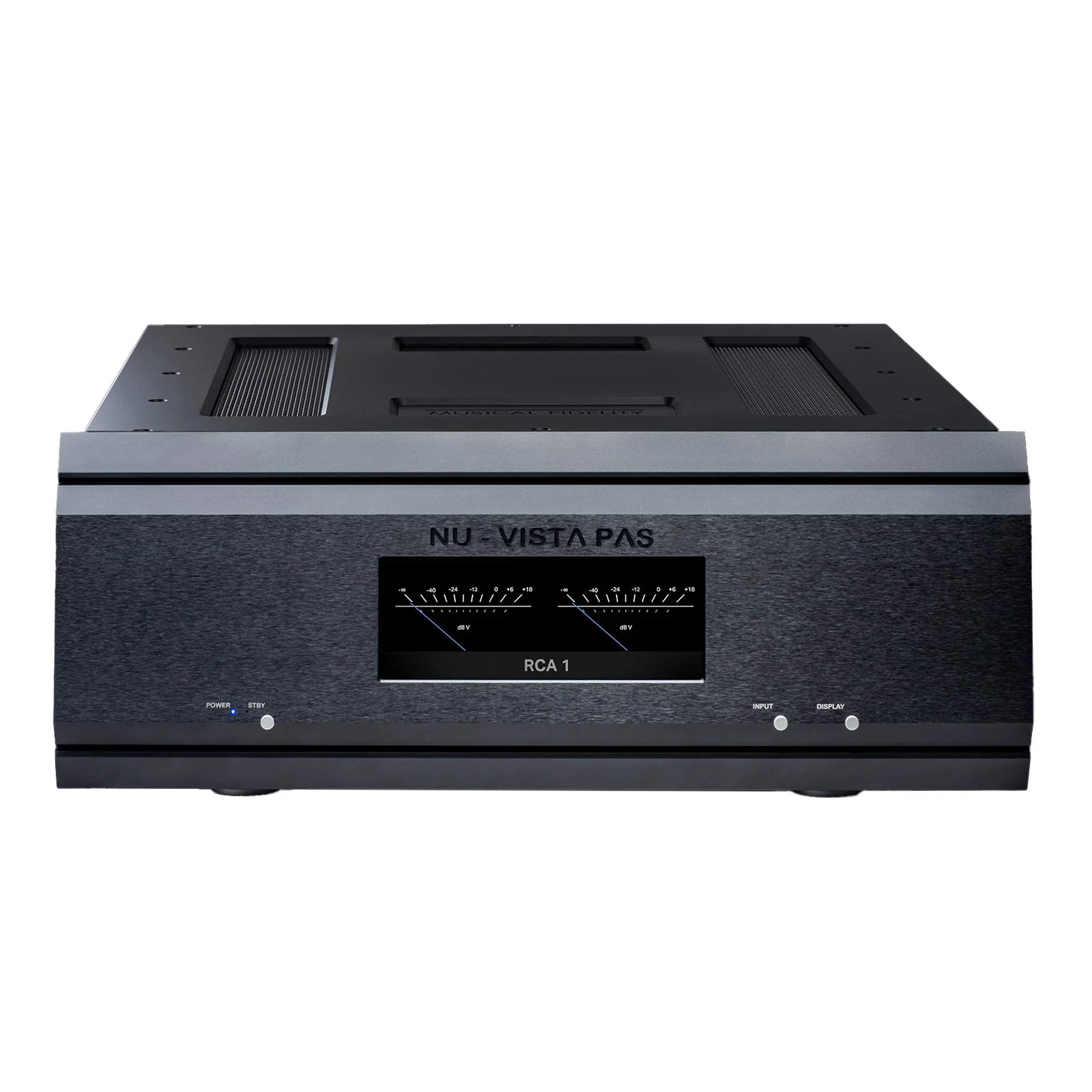 Φωτογραφία προϊόντος: Musical Fidelity Nu-Vista PAS | Τελικός Stereo Ενισχυτής με Nuvistor Λυχνίες Black