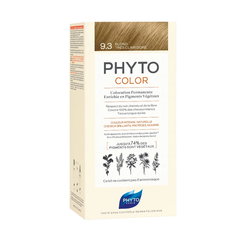 Φωτογραφία προϊόντος: Phytocolor - 9.3 - Ξανθό Πολύ Ανοιχτό Χρυσό