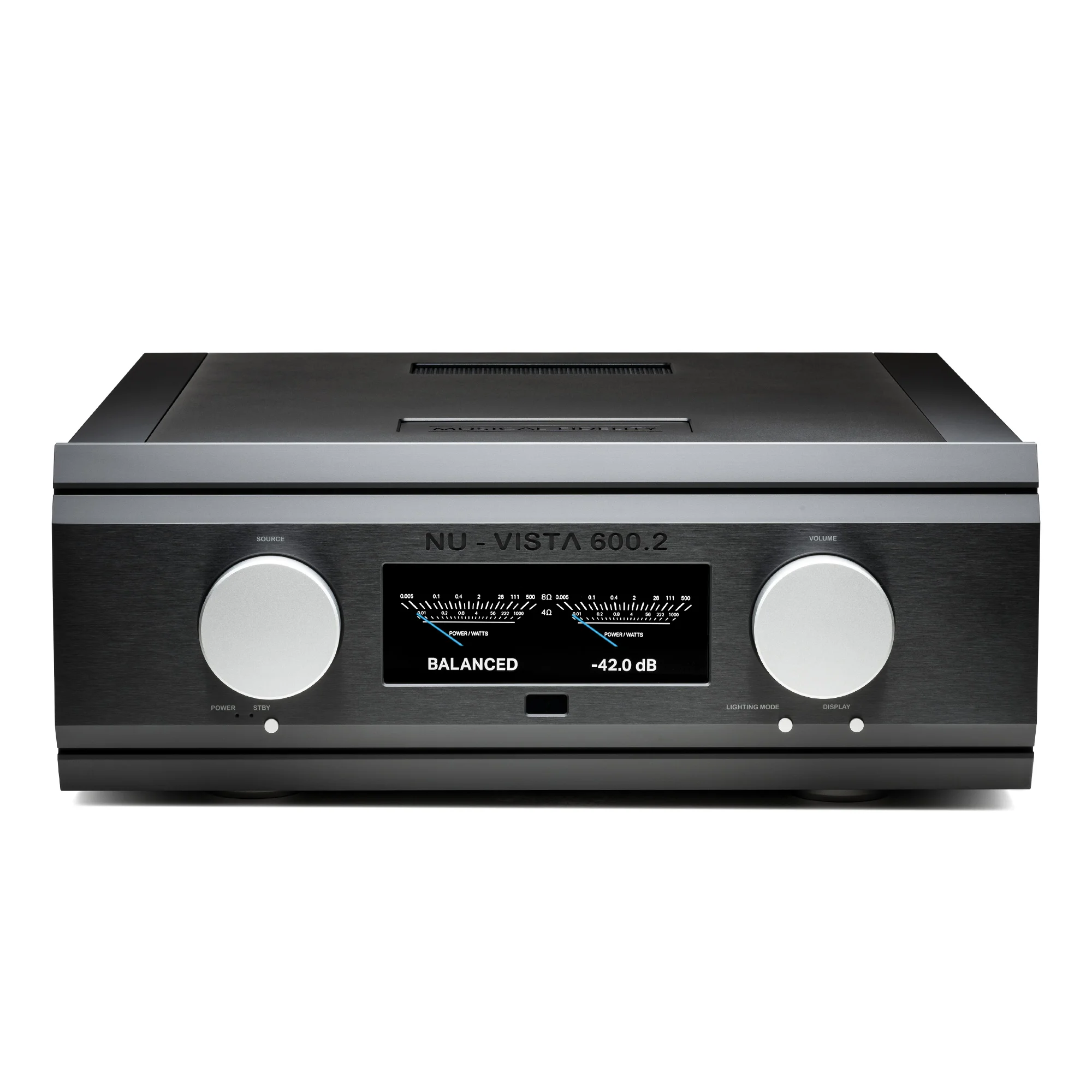 Φωτογραφία προϊόντος: OEM Musical Fidelity Nu-Vista 600.2 | Ολοκληρωμένος Υβριδικός Ενισχυτής Black