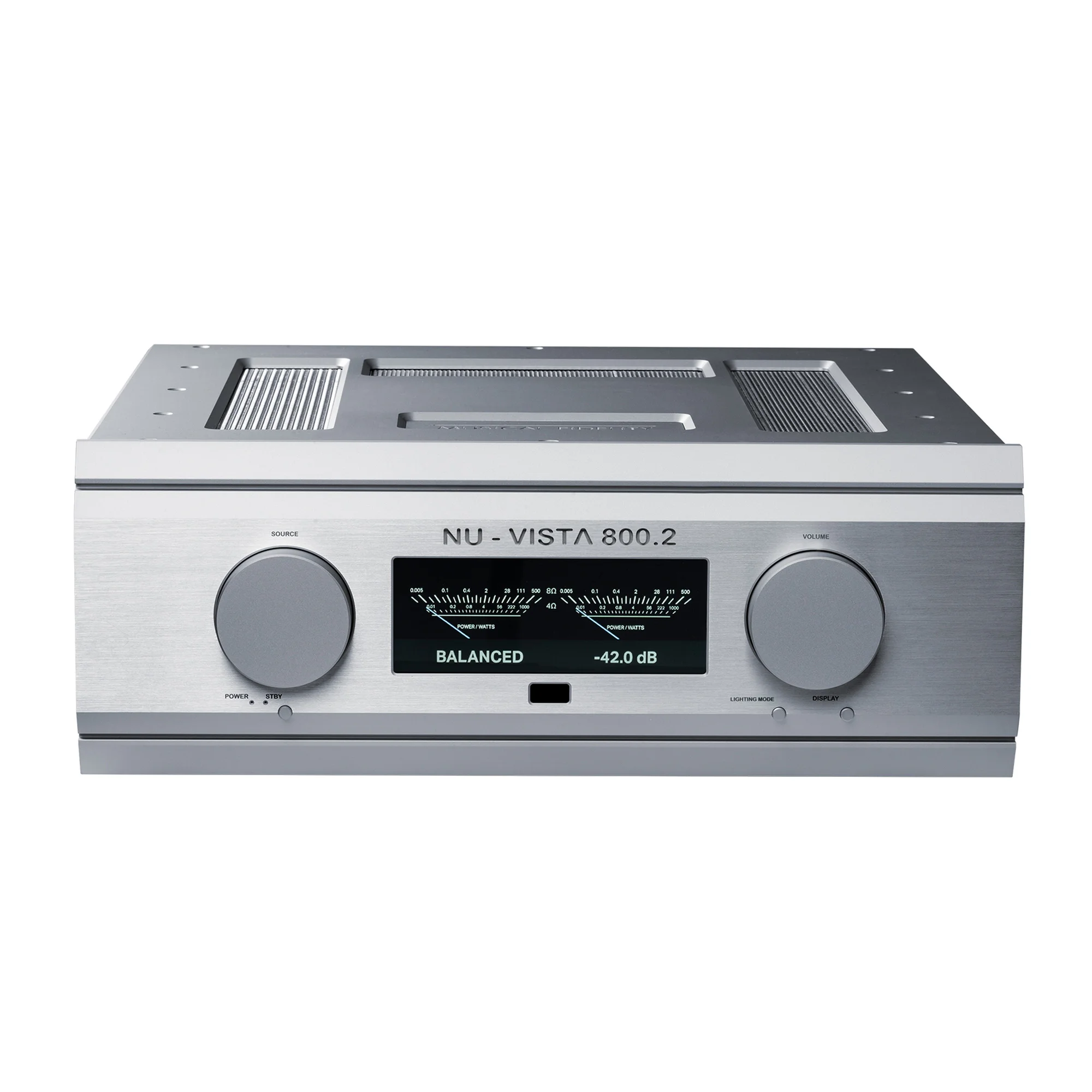 Φωτογραφία προϊόντος: Musical Fidelity Nu-Vista 800.2 | Ολοκληρωμένος Υβριδικός Ενισχυτής Silver