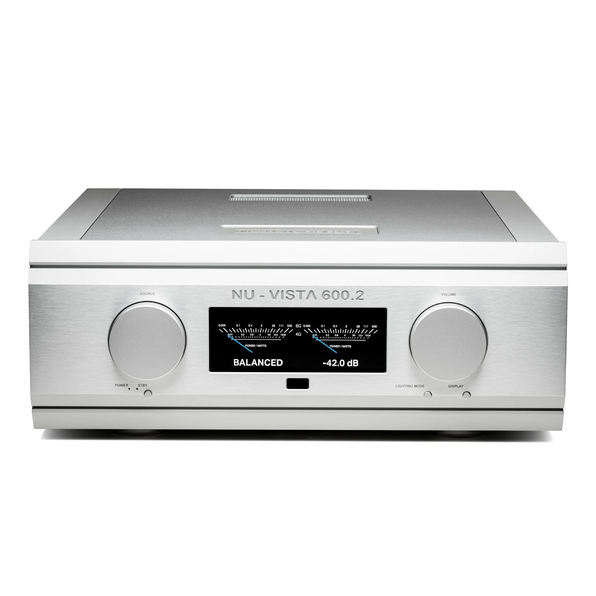Φωτογραφία προϊόντος: Musical Fidelity Nu-Vista 600.2 | Ολοκληρωμένος Υβριδικός Ενισχυτής Silver