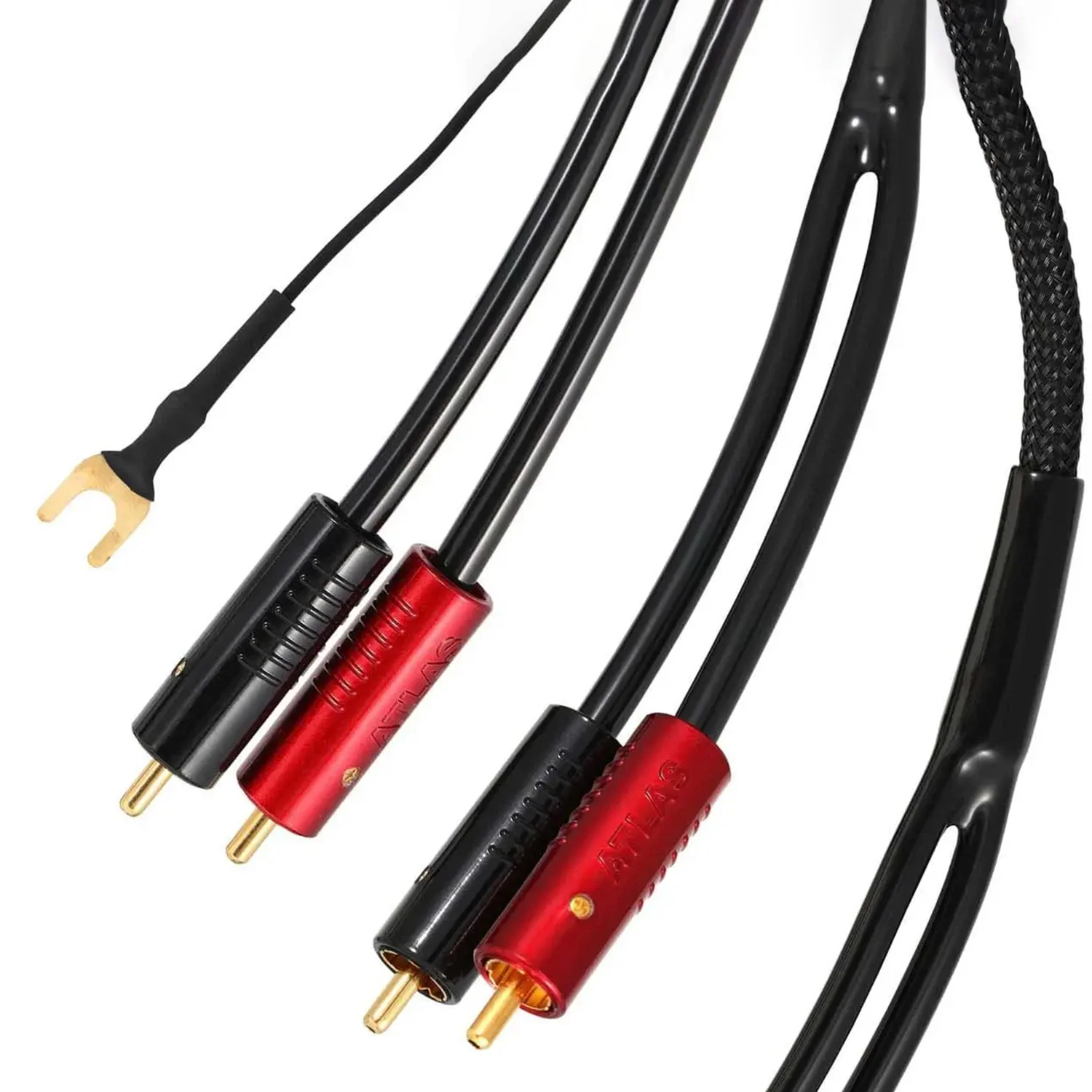 Φωτογραφία προϊόντος: Atlas Cables Hyper Turntable Achromatic X RCA | Καλώδιο Σύνδεσης Πικάπ