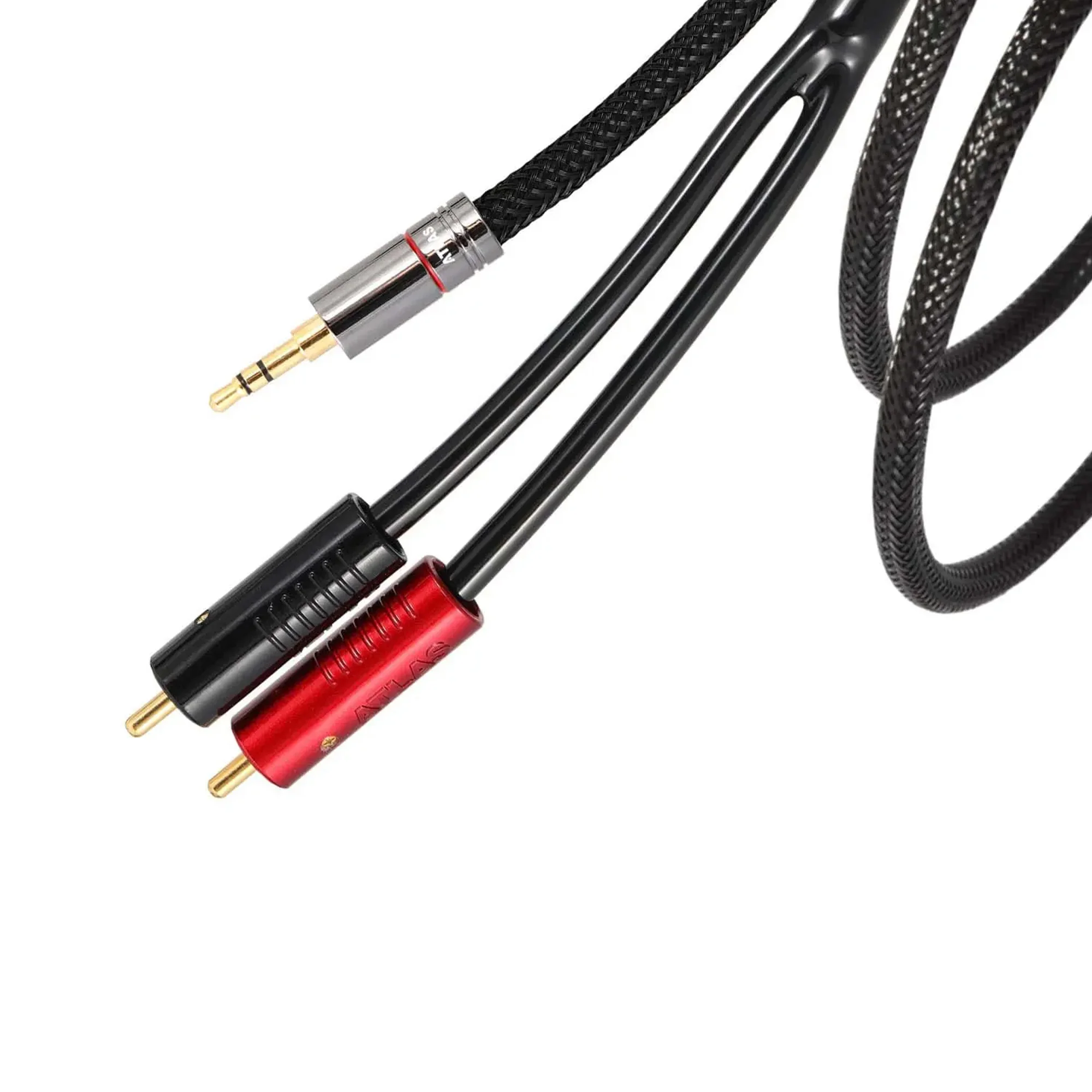 Φωτογραφία προϊόντος: Atlas Cables Hyper Metik 3.5mm Achromatic X RCA | Καλώδιο Mini Jack - RCA