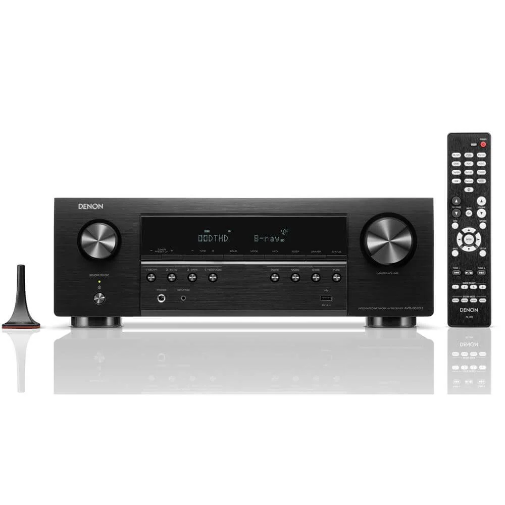 Φωτογραφία προϊόντος: DENON AVR-S670H | 5.2 Channel 8K Home Theater Receiver Black