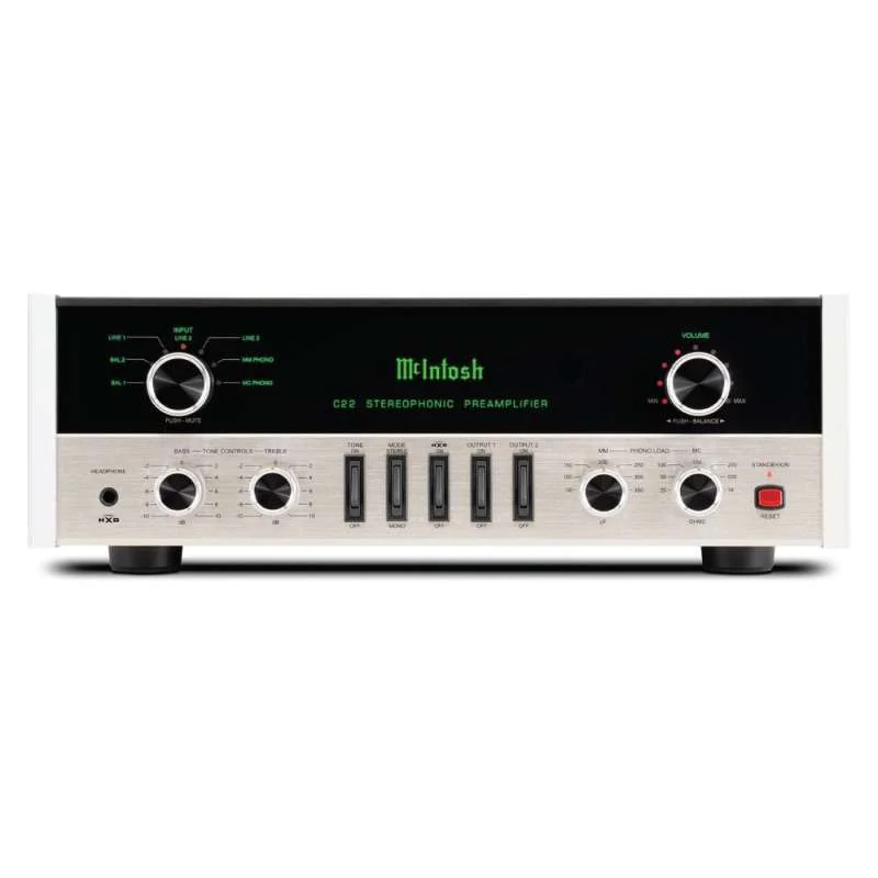 Φωτογραφία προϊόντος: McIntosh C22 Mk V | 2-Channel Vacuum Tube Preamplifier
