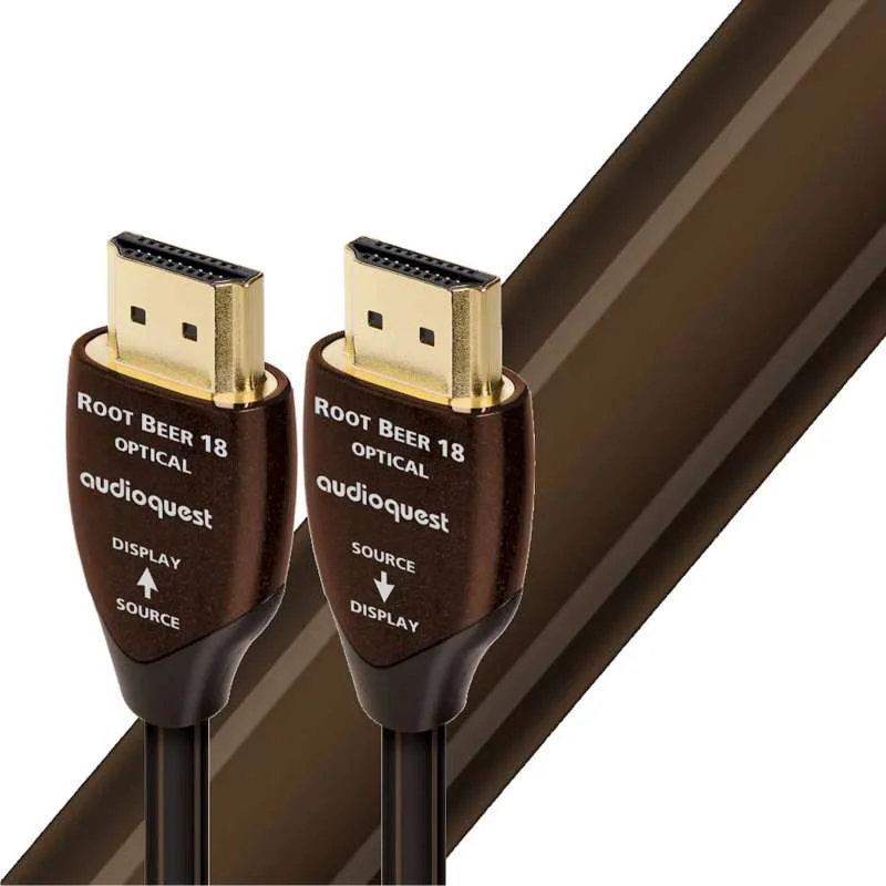 Φωτογραφία προϊόντος: AudioQuest Root Beer 18 | Long-Length High Speed 18Gbps Active HDMI 2.0b Cable