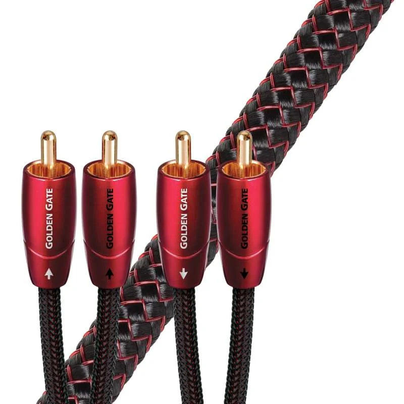 Φωτογραφία προϊόντος: AudioQuest Golden Gate RCA Analog Audio Interconnect Cable