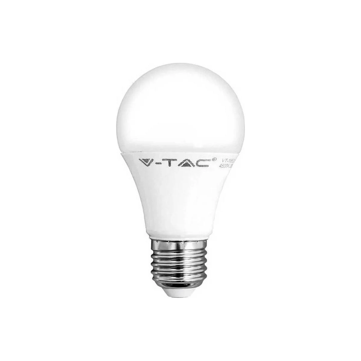 Φωτογραφία προϊόντος: Λάμπα αχλάδι 9W 4000K 806lm E27 V-TAC 7261