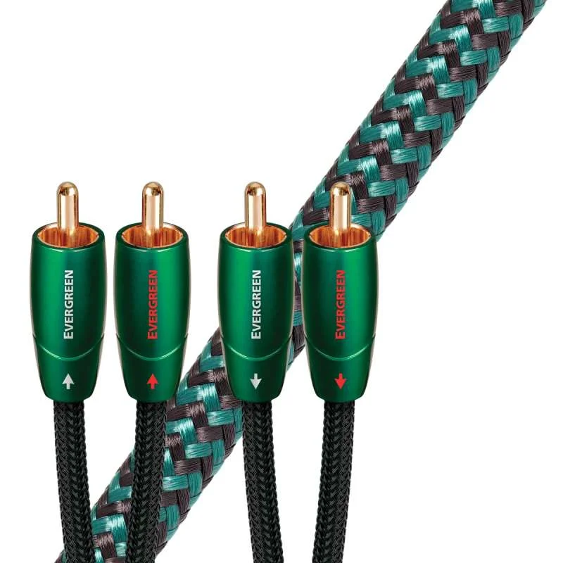 Φωτογραφία προϊόντος: AudioQuest Evergreen RCA Analog Audio Interconnect Cable