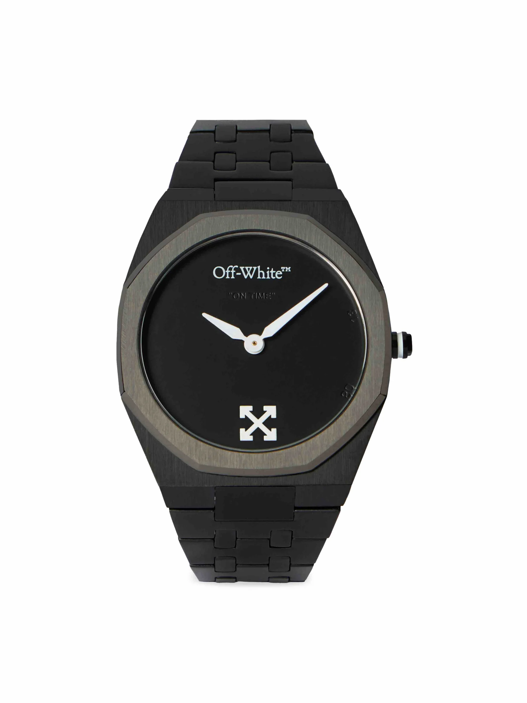 Φωτογραφία προϊόντος: Off White™ ON TIME | Two-Tone Silver & Black OW1G018M0075