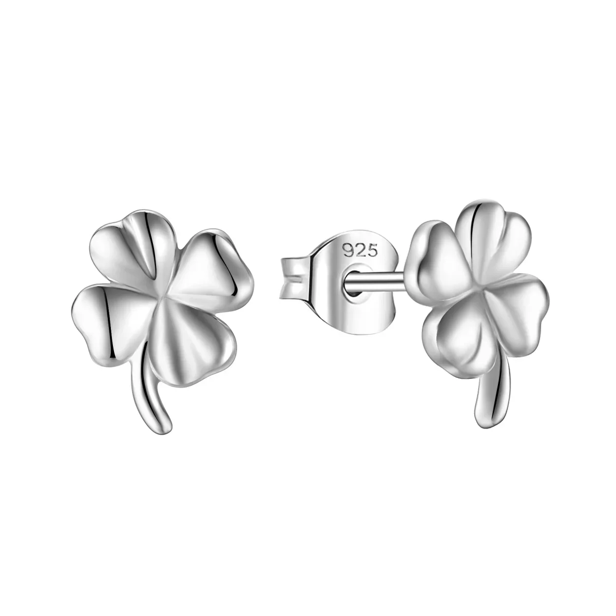 Φωτογραφία προϊόντος: Peach Jewelry Σκουλαρίκια Laura Ασήμι 925 Ρόδιο Τετράφυλλο Τριφύλλι