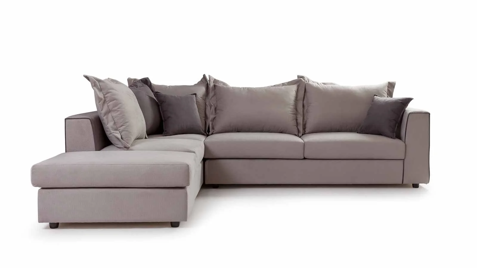 Φωτογραφία προϊόντος: e-decor Γωνιακός καναπές Αριστερός New York - Ύφασμα / Ξύλο / Αφρολέξ - 286Μx9999999Πx95Υ