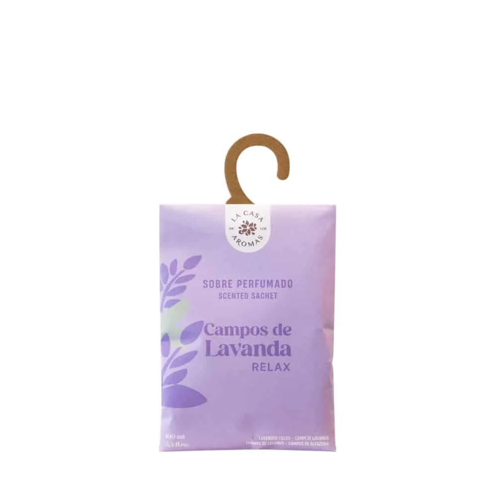 Φωτογραφία προϊόντος: CORONA DI FIORI LA CASA DE LOS AROMAS 048594 ΑΡΩΜΑΤΙΚΟΣ ΦΑΚΕΛΟΣ ΝΤΟΥΛΑΠΑΣ ΛΕΒΑΝΤΑ 15GR