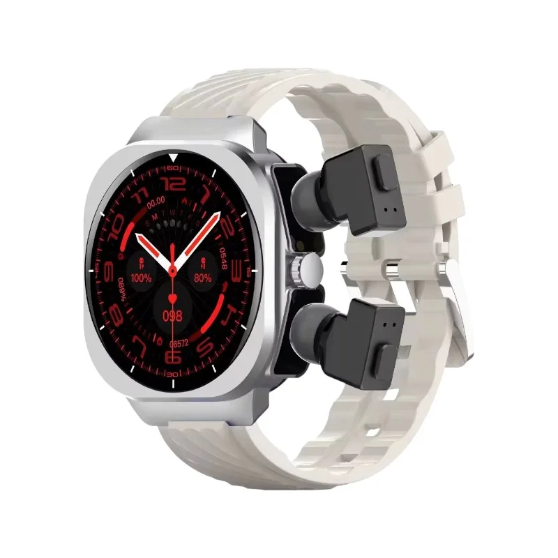 Φωτογραφία προϊόντος: Tradesor Σετ Smartwatch με ασύρματα ακουστικά Bluetooth - AIMB-Z19 - 065578 - White