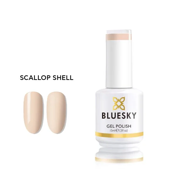 Φωτογραφία προϊόντος: Bluesky Hμιμόνιμο Bερνίκι SCALLOP SHELL (ΜΠΕΖ ΠΟΛY ΑΠΑΛΟ ΒΕΡΙΚΟΚΙ) 15ml