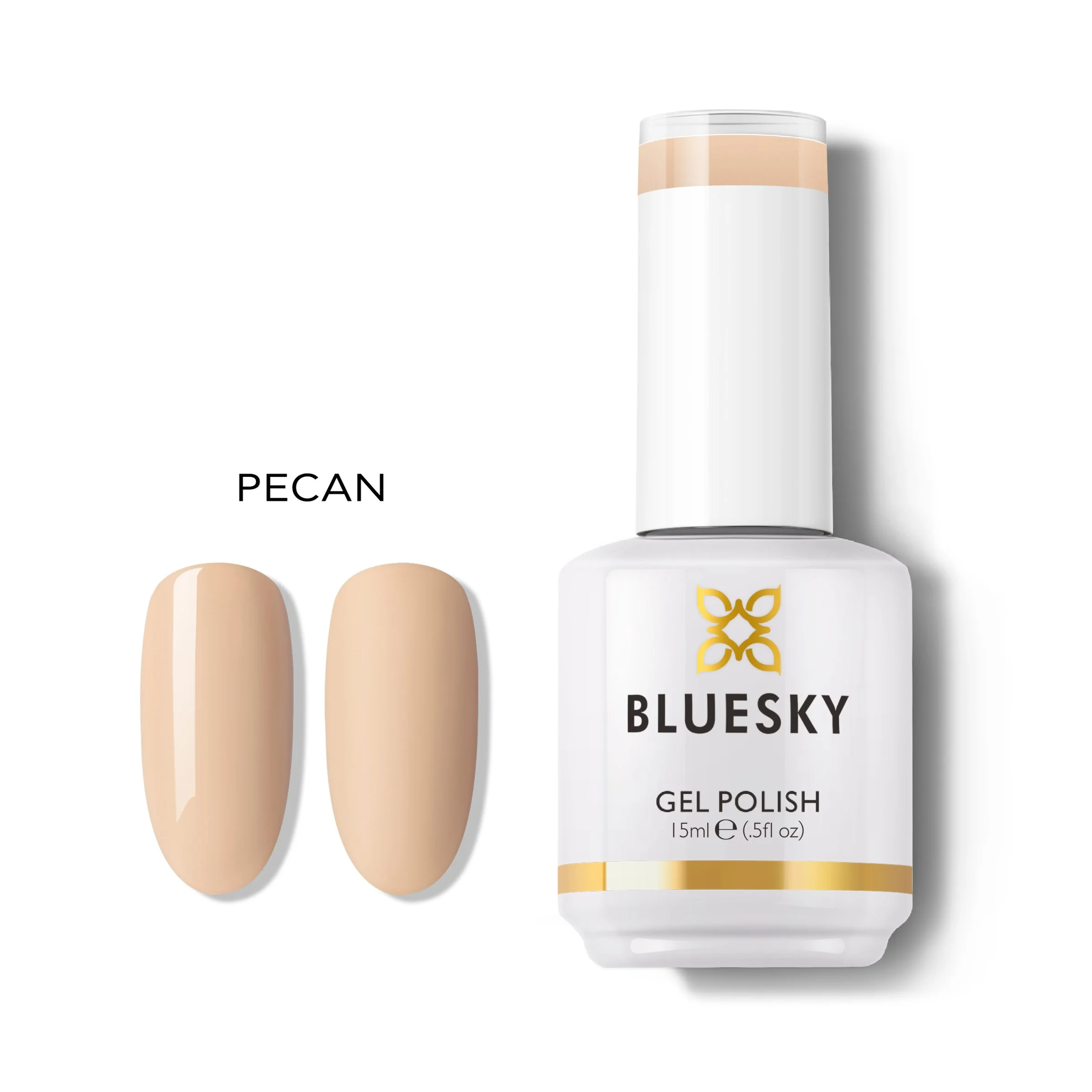 Φωτογραφία προϊόντος: Bluesky Hμιμόνιμο Bερνίκι PECAN 15ml