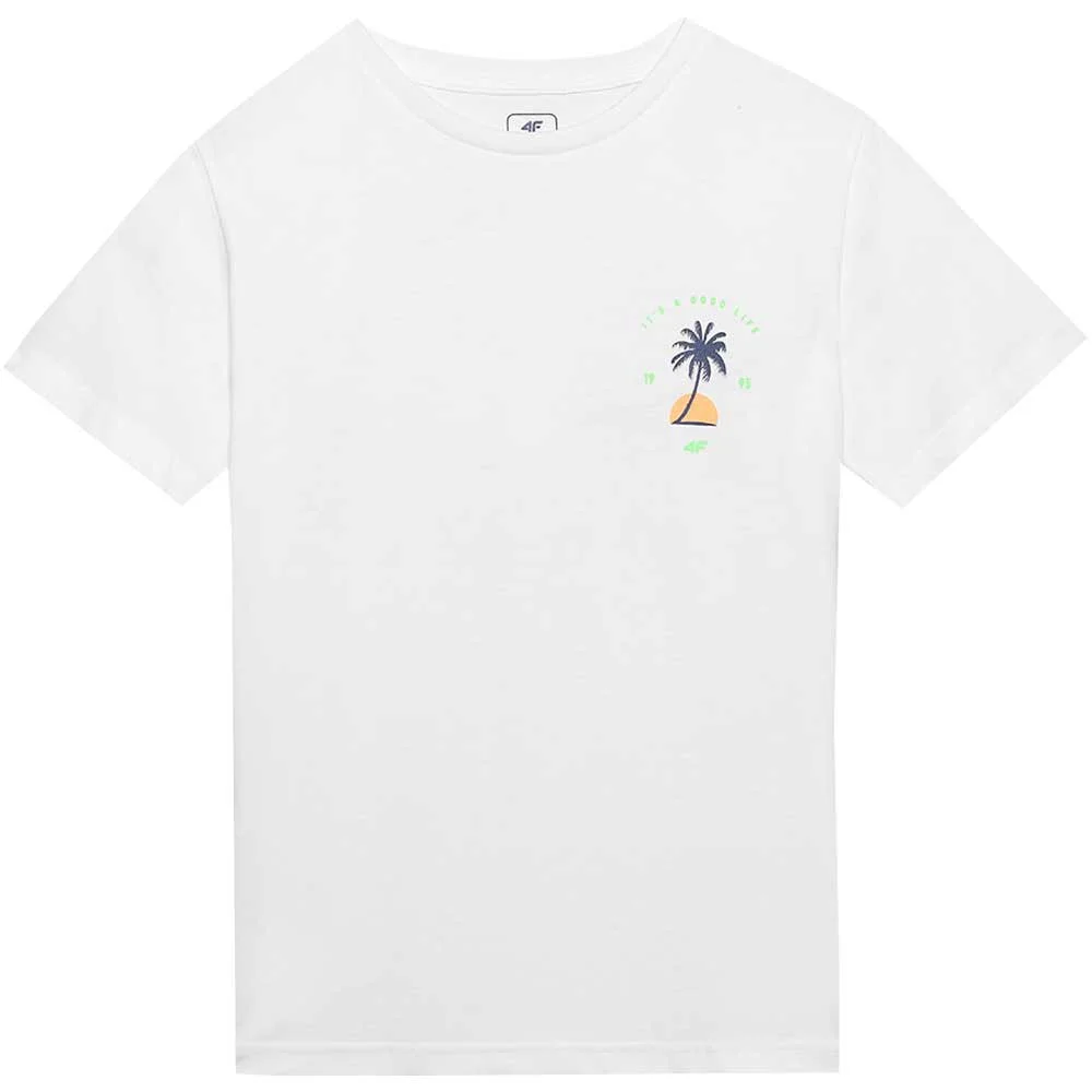 Φωτογραφία προϊόντος: 4F JR T-SHIRT M1130 (4FJWSS24TTSHM1130-10S) ΜΠΛΟΥΖΑ ΠΑΙΔΙΚΗ