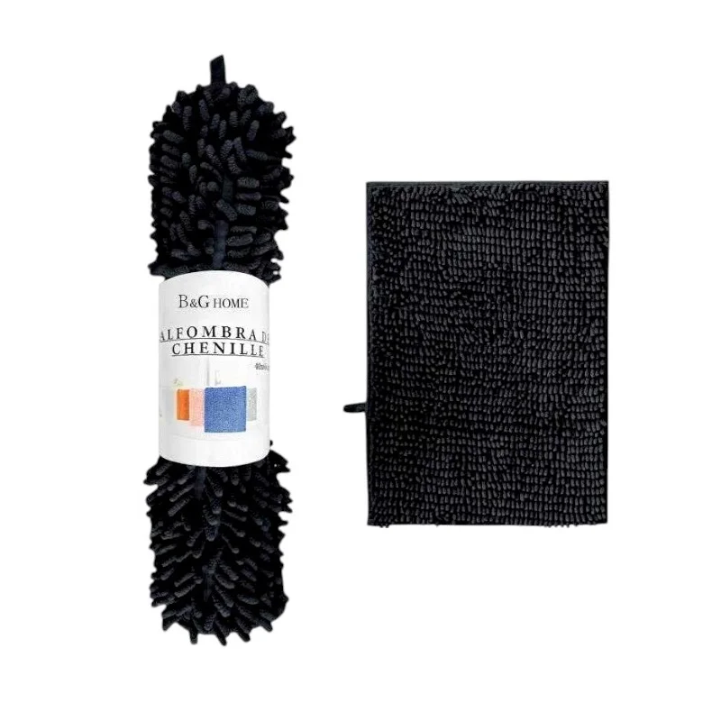 Φωτογραφία προϊόντος: Tradesor Πατάκι μπάνιου - 6C - Black - - 50x80cm - Black - 20881