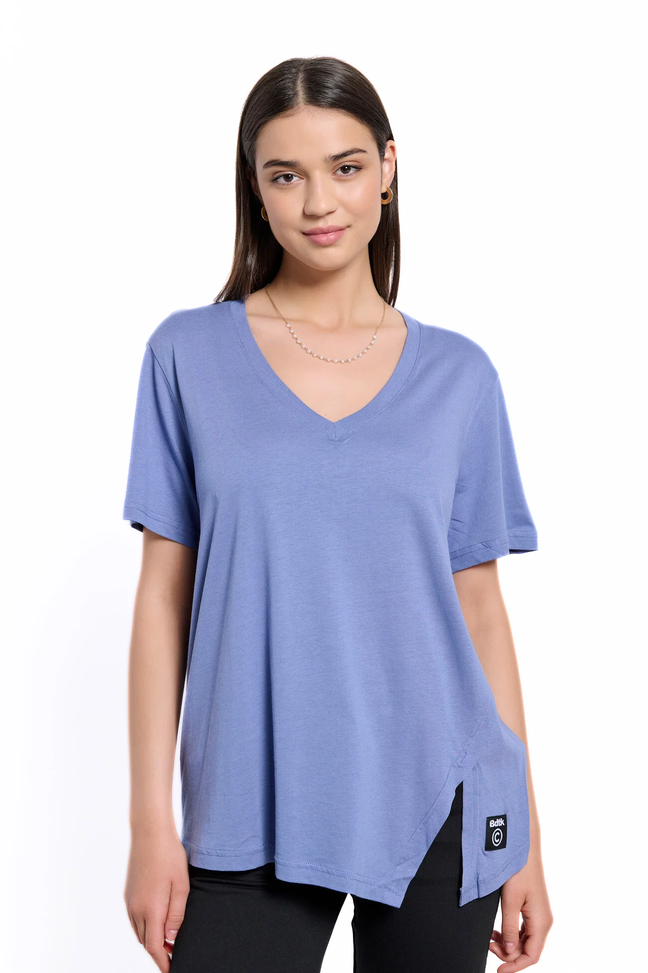 Φωτογραφία προϊόντος: BodyTalk BDTK W T-SHIRT V-NECK SS (1241-902028-00827) ΜΠΛΟΥΖΑ