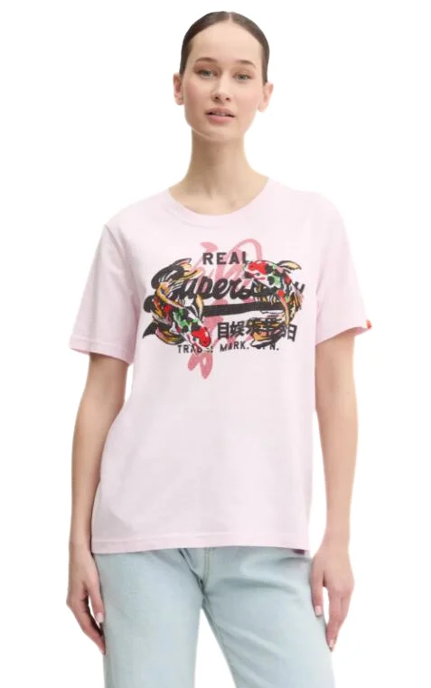 Φωτογραφία προϊόντος: SUPERDRY W OVIN VL TOKYO RELAXED TEE (W1011627A-9HQ) ΜΠΛΟΥΖΑ