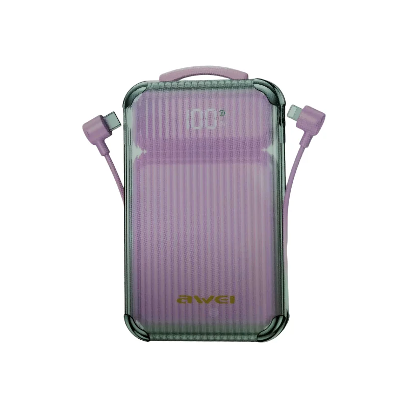 Φωτογραφία προϊόντος: Powerbank - P89K - 10.000mah - AWEI - 009386 - Pink