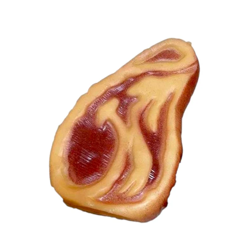 Φωτογραφία προϊόντος: Tradesor Παιχνίδι σκύλου Latex Steak - 10x7cm - 12pcs - 550354
