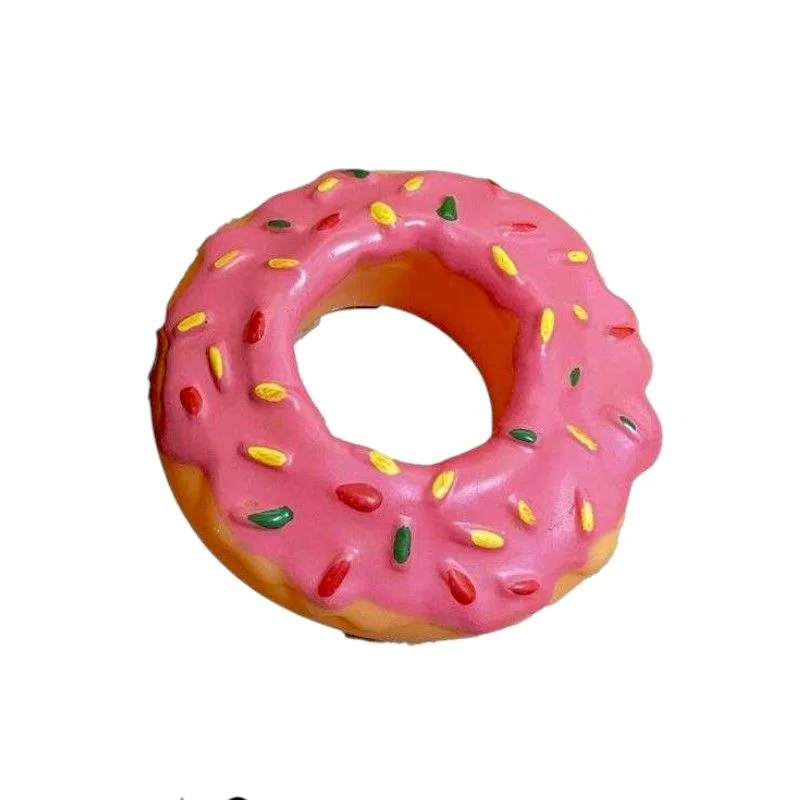 Φωτογραφία προϊόντος: Tradesor Παιχνίδι σκύλου Latex Donut - 12.5cm - 12pcs - 550417