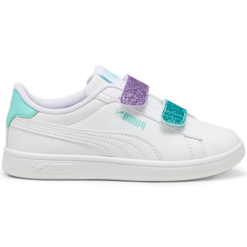 Φωτογραφία προϊόντος: PUMA JR PS Smash 3.0 L Glitter Velcro V (395609-03) ΥΠΟΔΗΜΑ