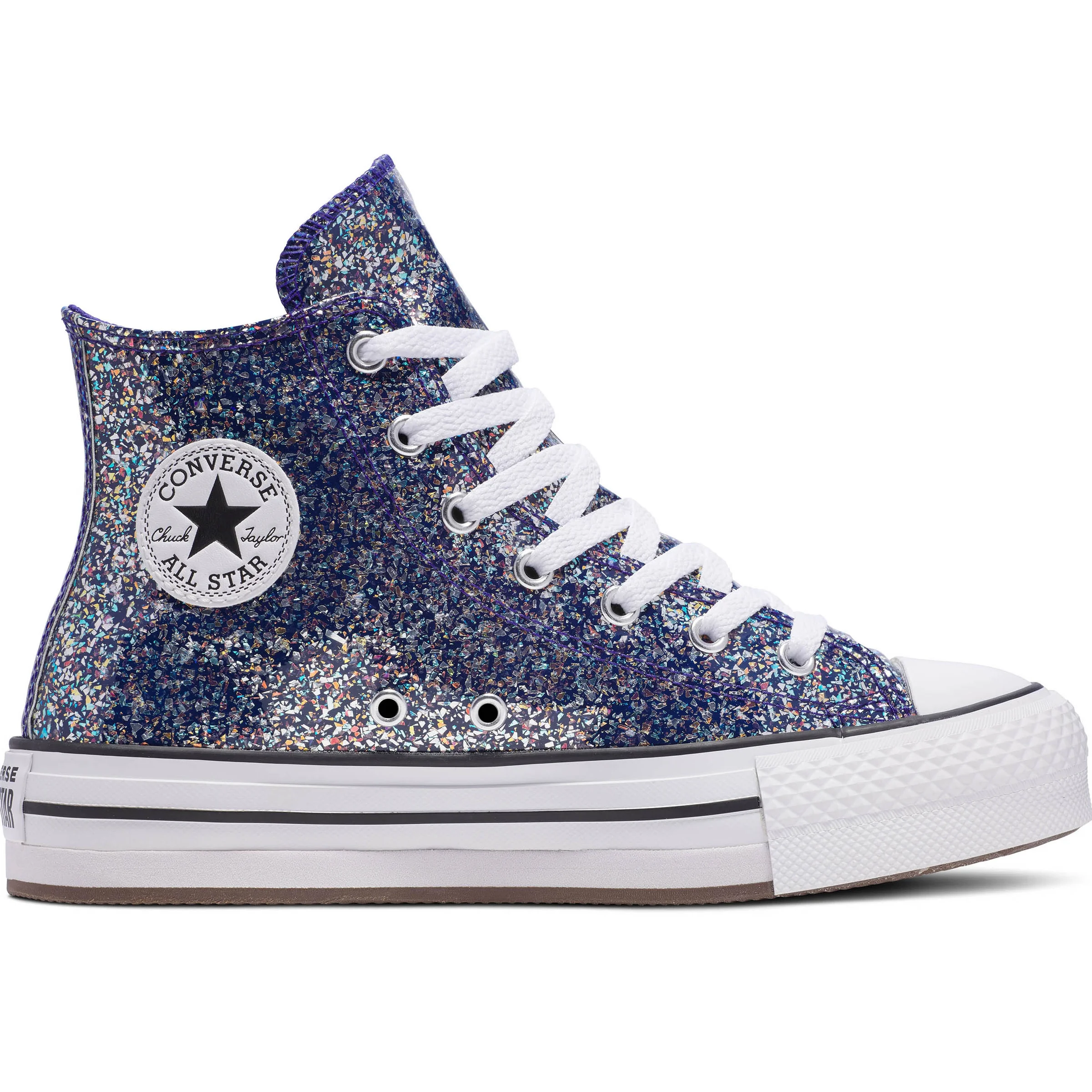 Φωτογραφία προϊόντος: CONVERSE JR CHUCK TAYLOR ALL STAR EVA LIFT GLITTER HIGH TOP (A10043C) ΥΠΟΔΗΜΑ