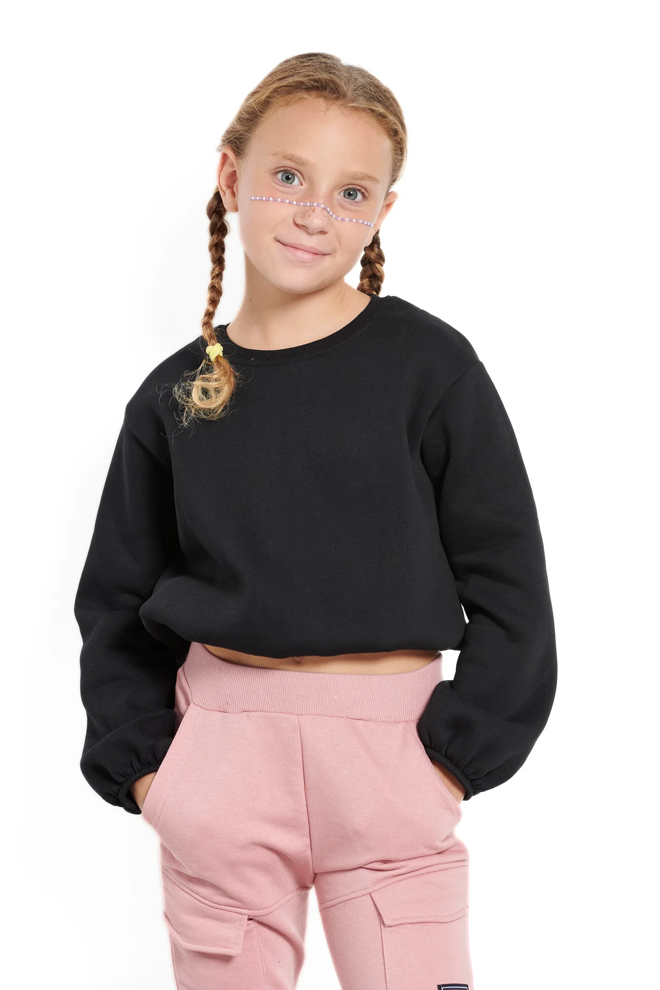 Φωτογραφία προϊόντος: BodyTalk BDTK JR LESS IS MORE MiniMe CREWNECK (1242-701826-00100) ΦΟΥΤΕΡ ΠΑΙΔΙΚΟ