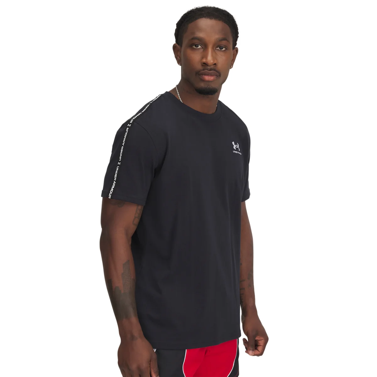 Φωτογραφία προϊόντος: Under Armour UA M Icon HWT Tee Taping (1390300-001) ΜΠΛΟΥΖΑ