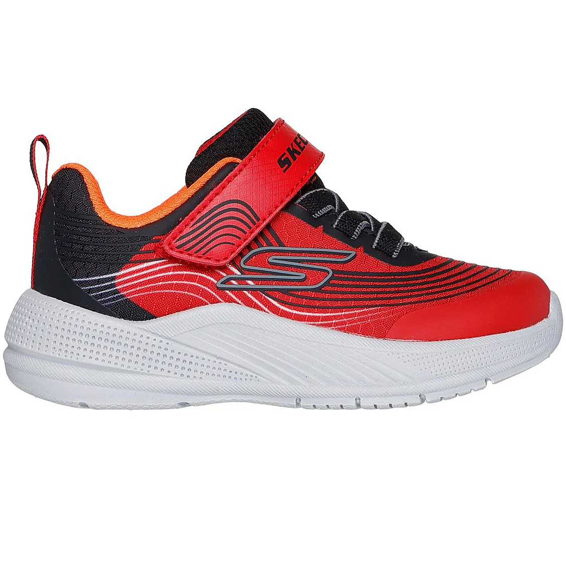 Φωτογραφία προϊόντος: SKECHERS JR INF Lightweight Tod Gore & Strap Sneaker (403926N-RDBK) ΥΠΟΔΗΜΑ