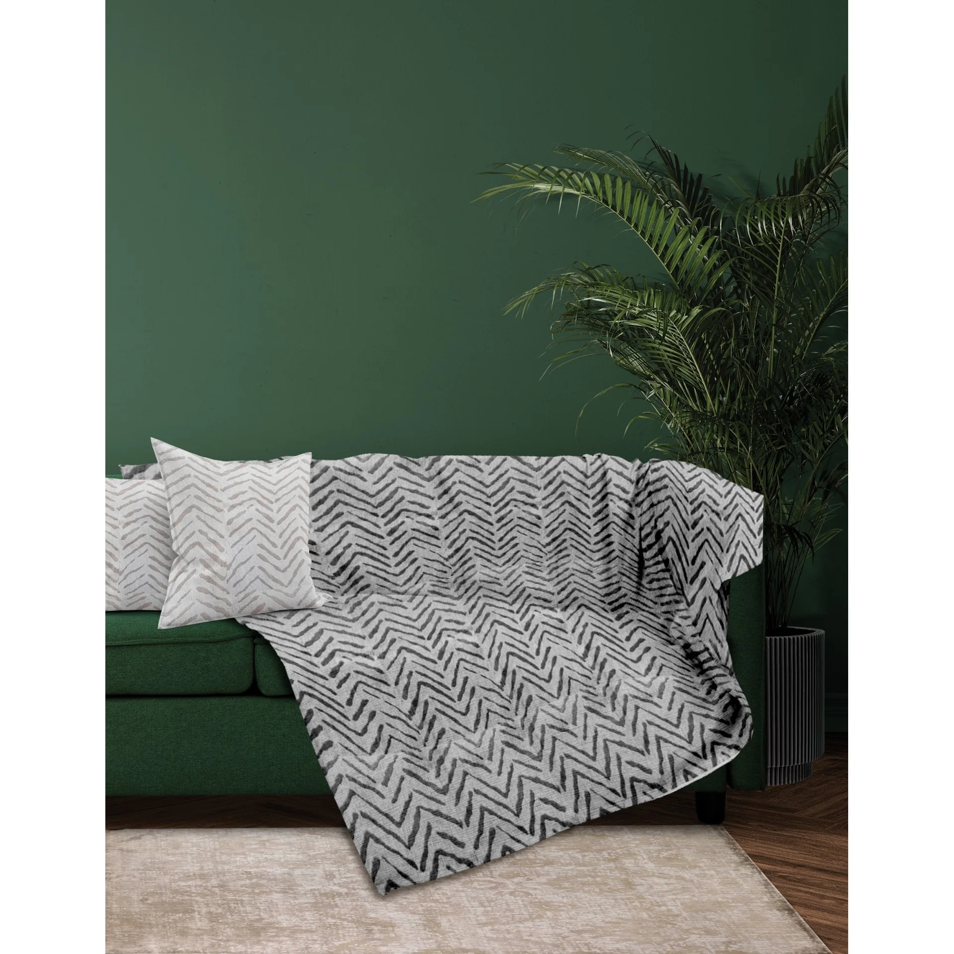 Φωτογραφία προϊόντος: Makis Tselios MONOΘ.ΡΙΧΤΑΡΙ MONZA GREY 180Χ180 100% CHENILLE