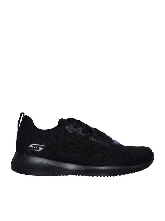Φωτογραφία προϊόντος: Skechers Bobs Squad Tough Talk Γυναικεία Αθλητικά Παπούτσια Running Μαύρα 32504 ΜΑΥΡΟ